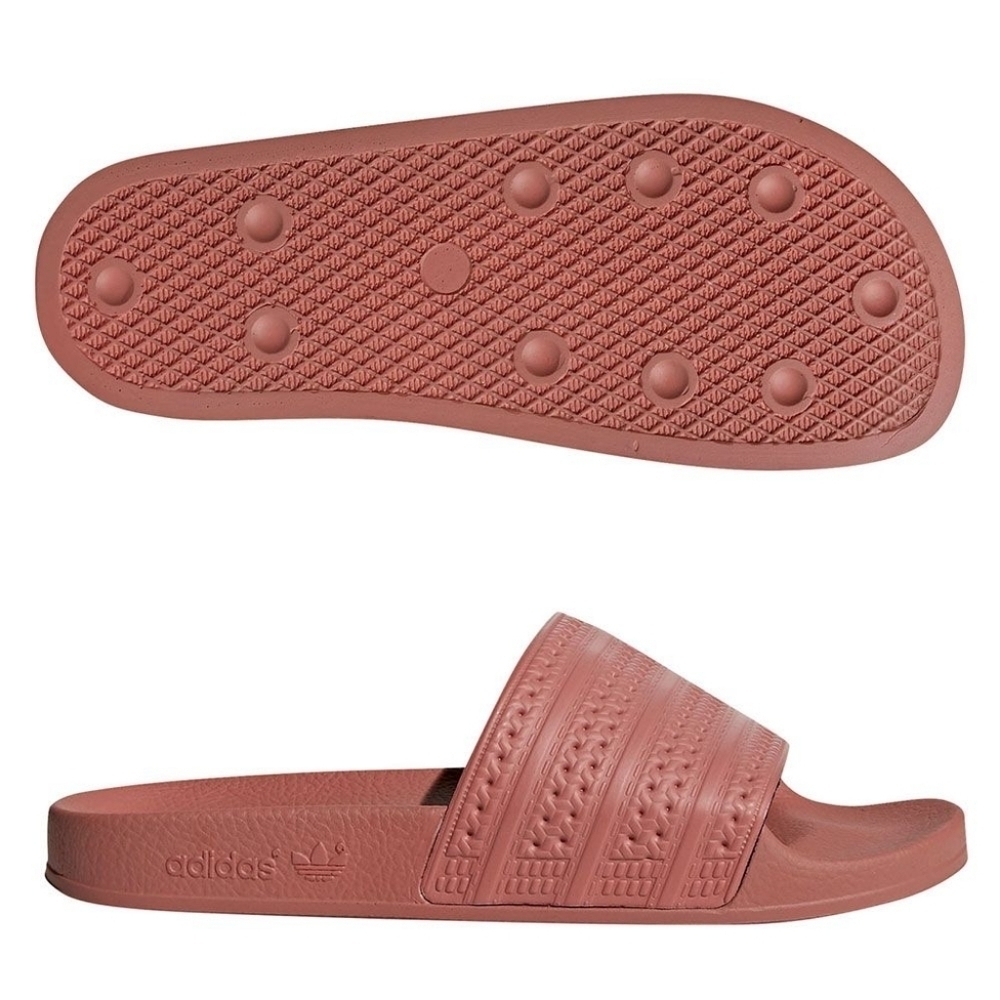 Women's Adidas Adilette Ash Pink Slide Sandals Sku CQ2236